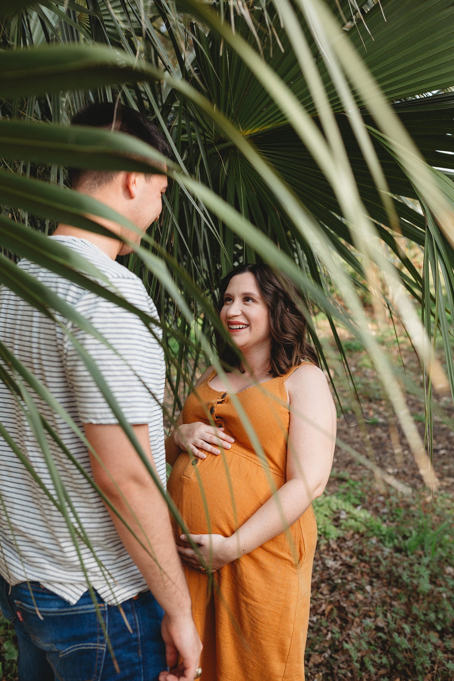 Secret Garden Maternity Photoshoot in Columbus, Georgia