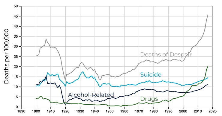 Deaths of Despair in the United States