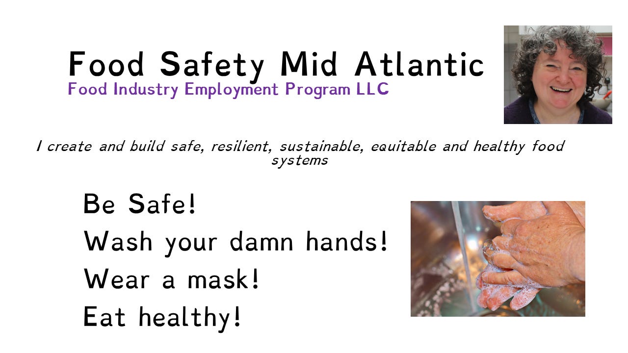 Be safe! Wash your hands! Wear a mask! Eat healthy!