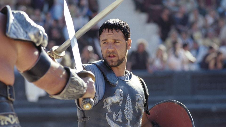 Russell Crowe says the script for Gladiator was 'so bad, it was just so ...