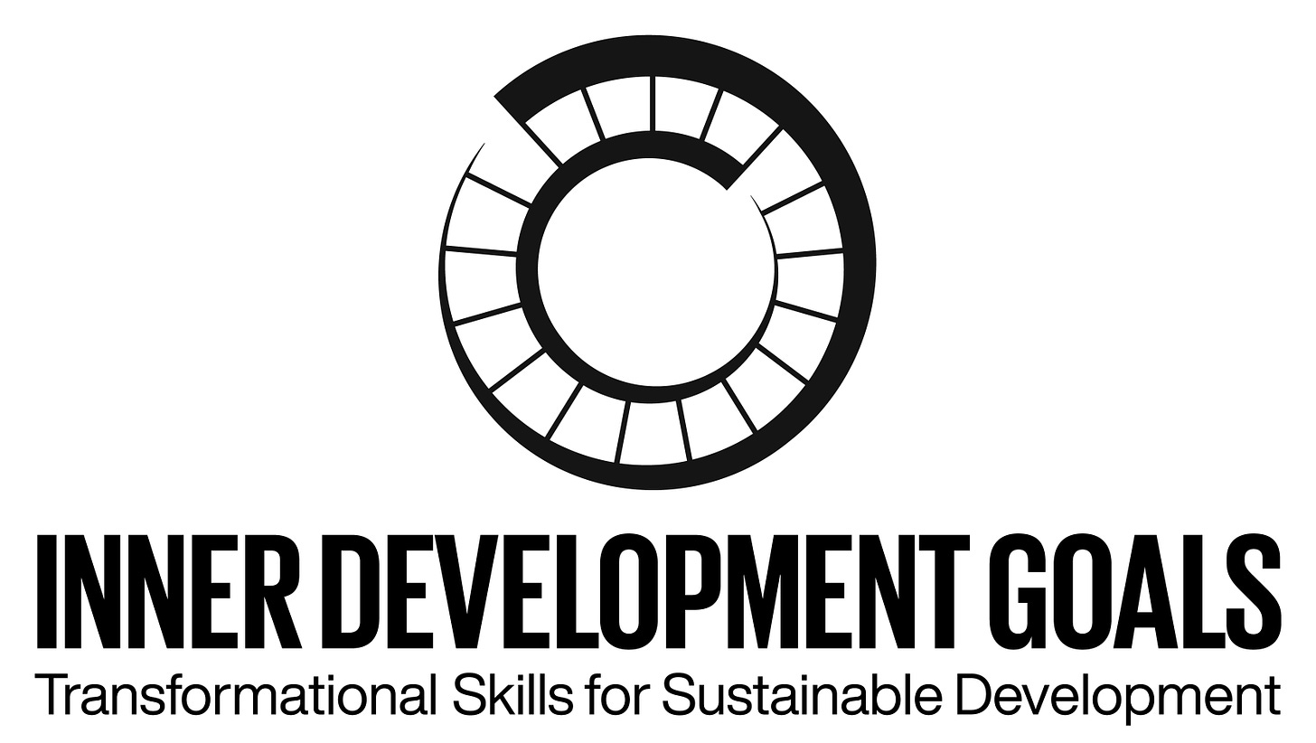 Logo: Inner Development Goals - Transformational Skills for Sustainable Development