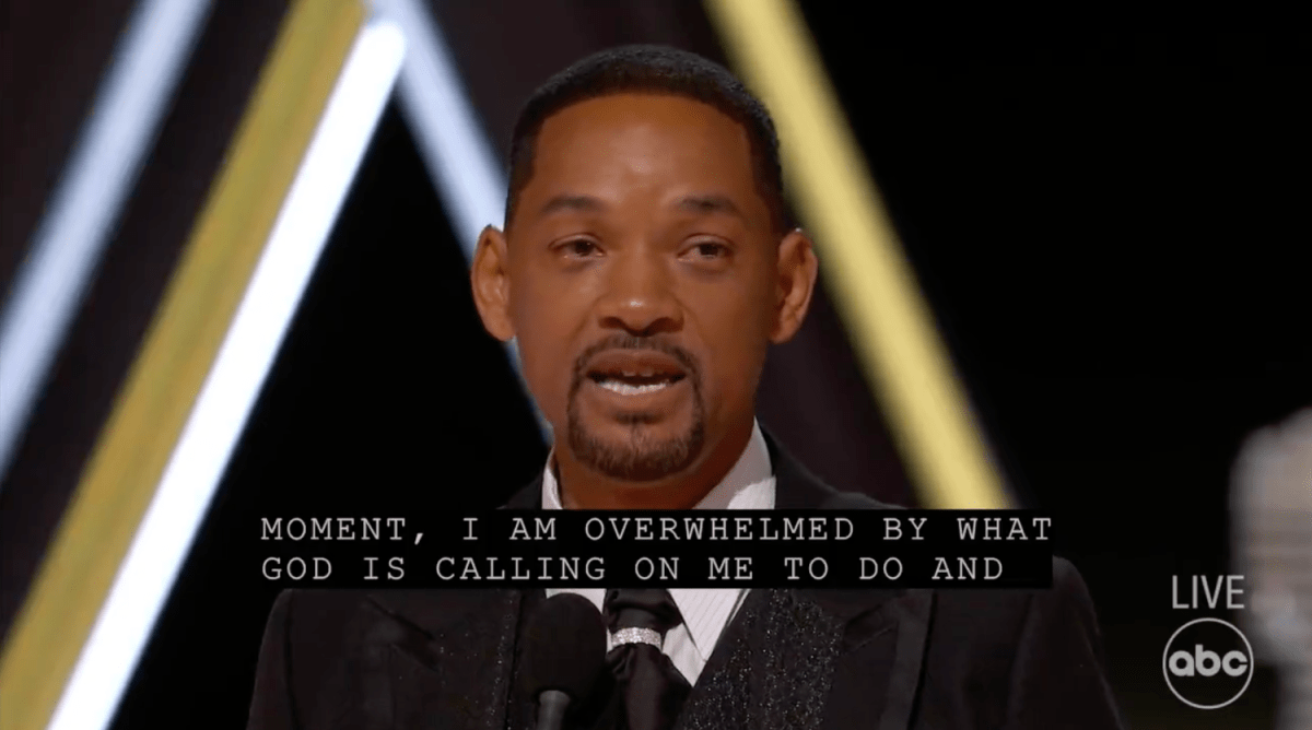 Will Smith's "apology" at the Oscars was a faith-based defense of bad behavior | Will Smith accepts his Oscar