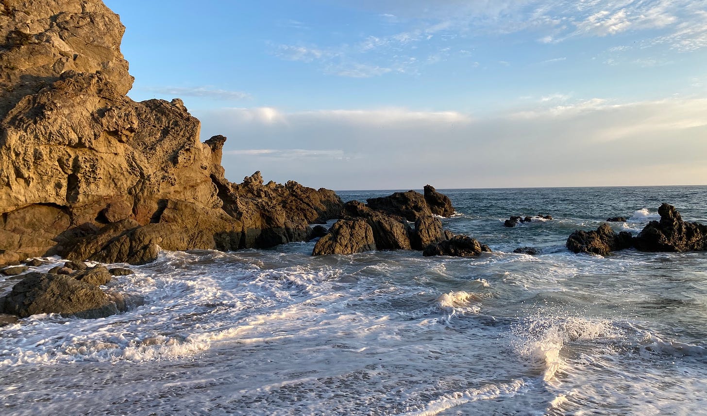 Photo of Point Mugu in Ventura, California.