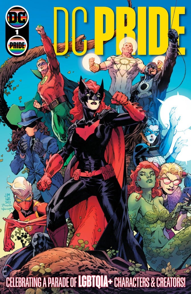 DC Pride anthology cover