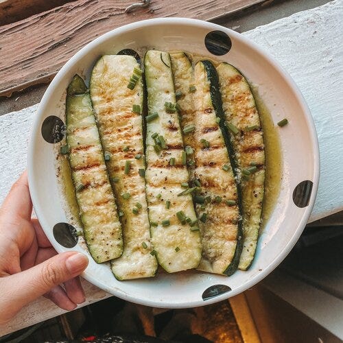 Grilled Zucchini (pg. 264)