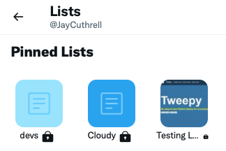 I have more Lists but they are "private" to my interface view. I have more Lists but they are "private" to my interface view.
