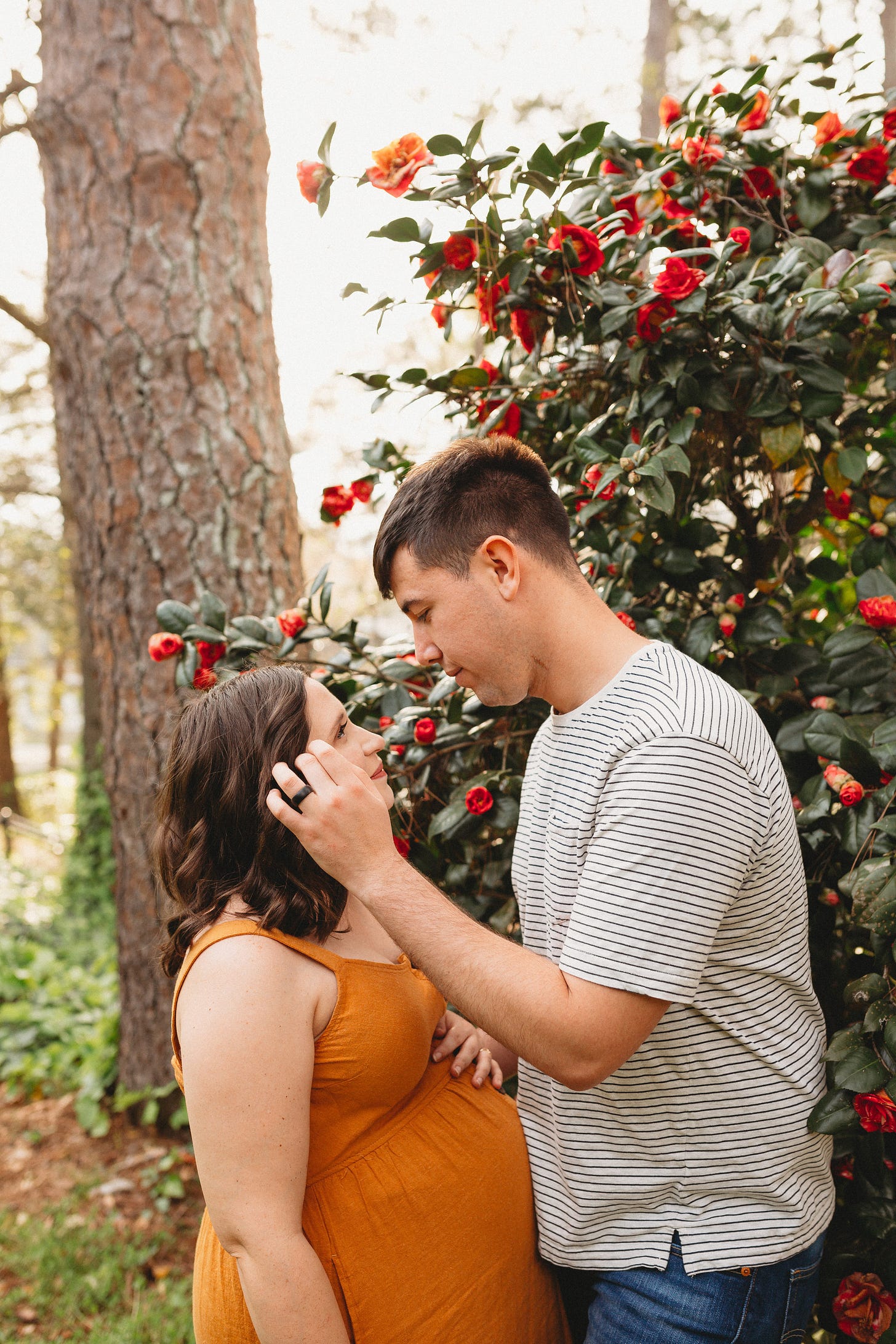 Secret Garden Maternity Photoshoot in Columbus, Georgia