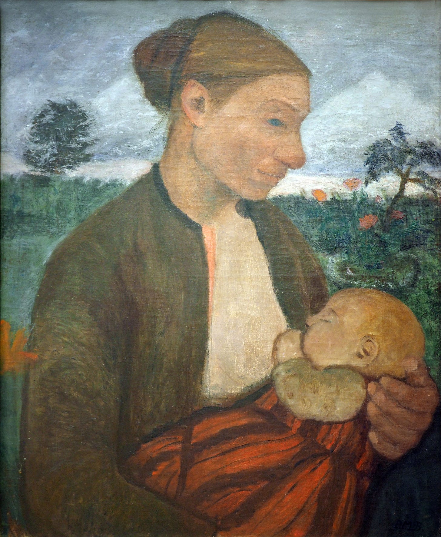 File:Modersohn-Becker Paula Mother and Child@Kunsthalle Hamburg.JPG -  Wikimedia Commons