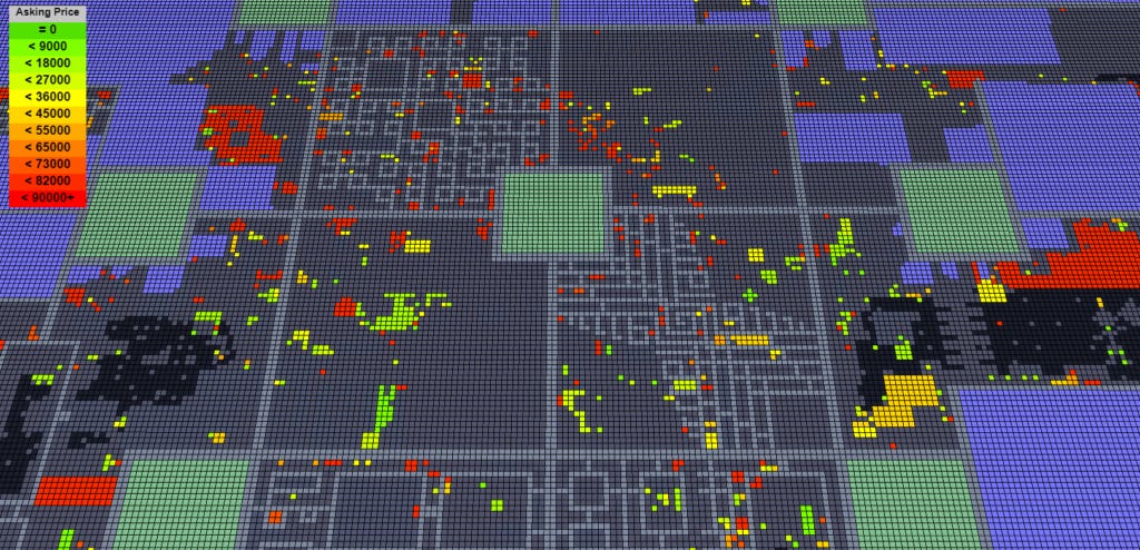 New DCL Map Tool Paints Decentraland Data into a Masterpiece