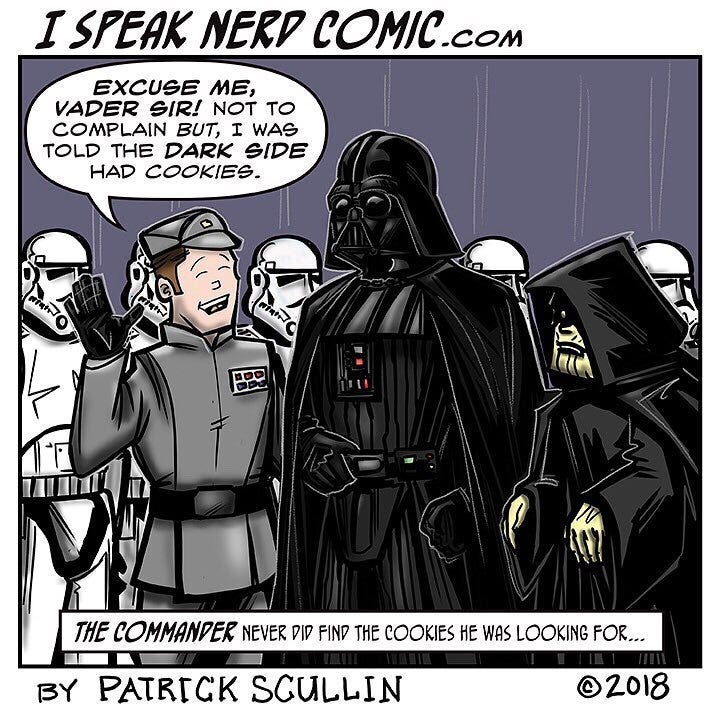 Super Siblings Comics — Come to the Dark Side, we have cookies they said…...
