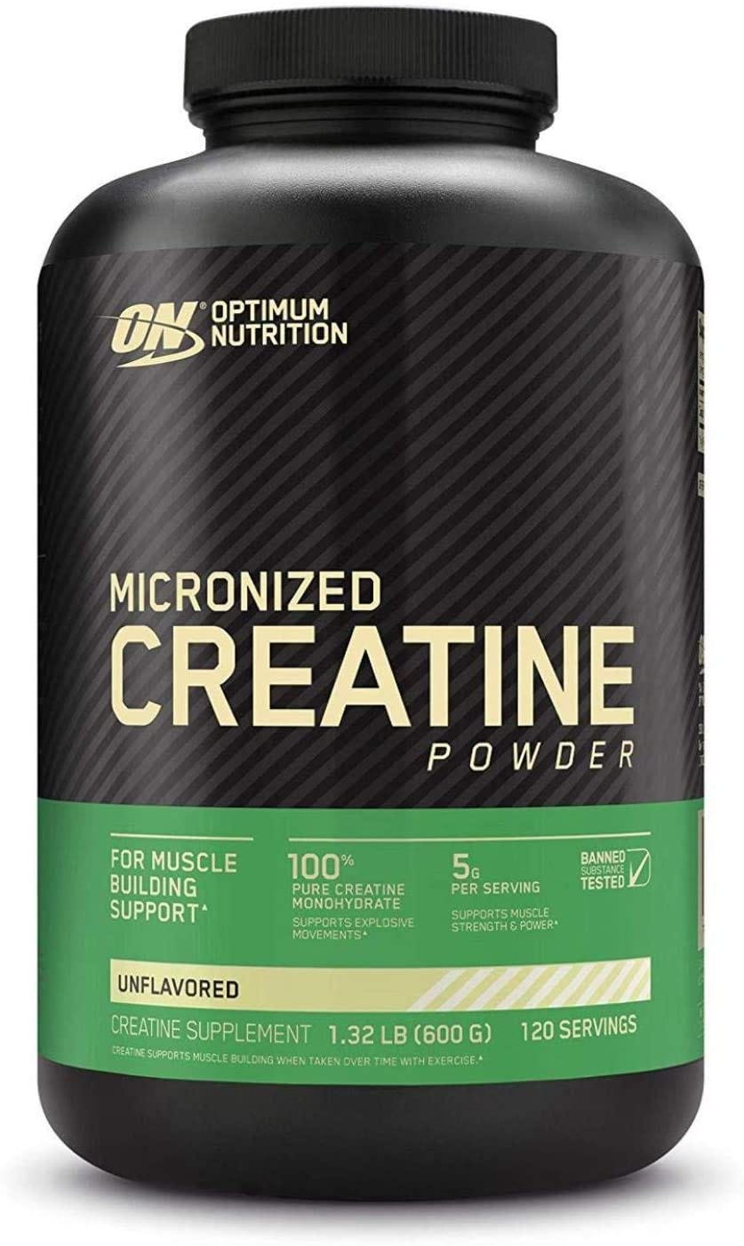 Amazon.com: Optimum Nutrition Micronized Creatine Monohydrate Powder,  Unflavored, Keto Friendly, 120 Servings (Packaging May Vary): Health &amp;  Personal Care