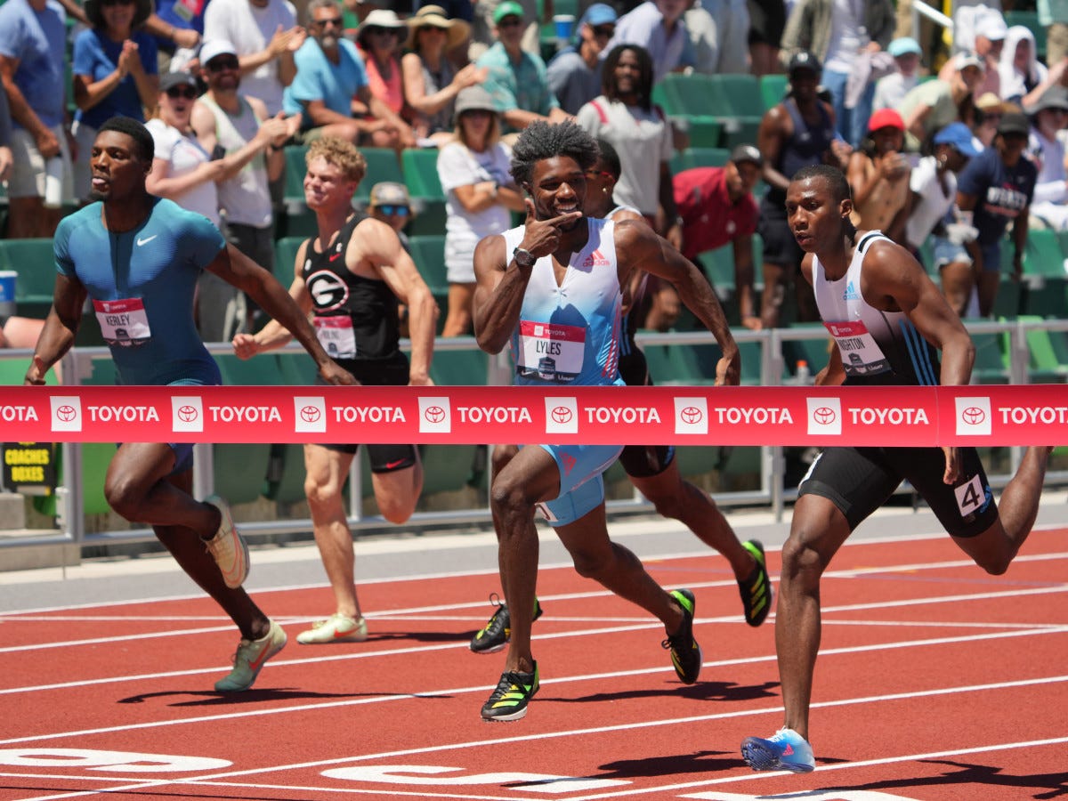 How Noah Lyles became the fastest U.S. sprinter at world championships -  Sports Illustrated