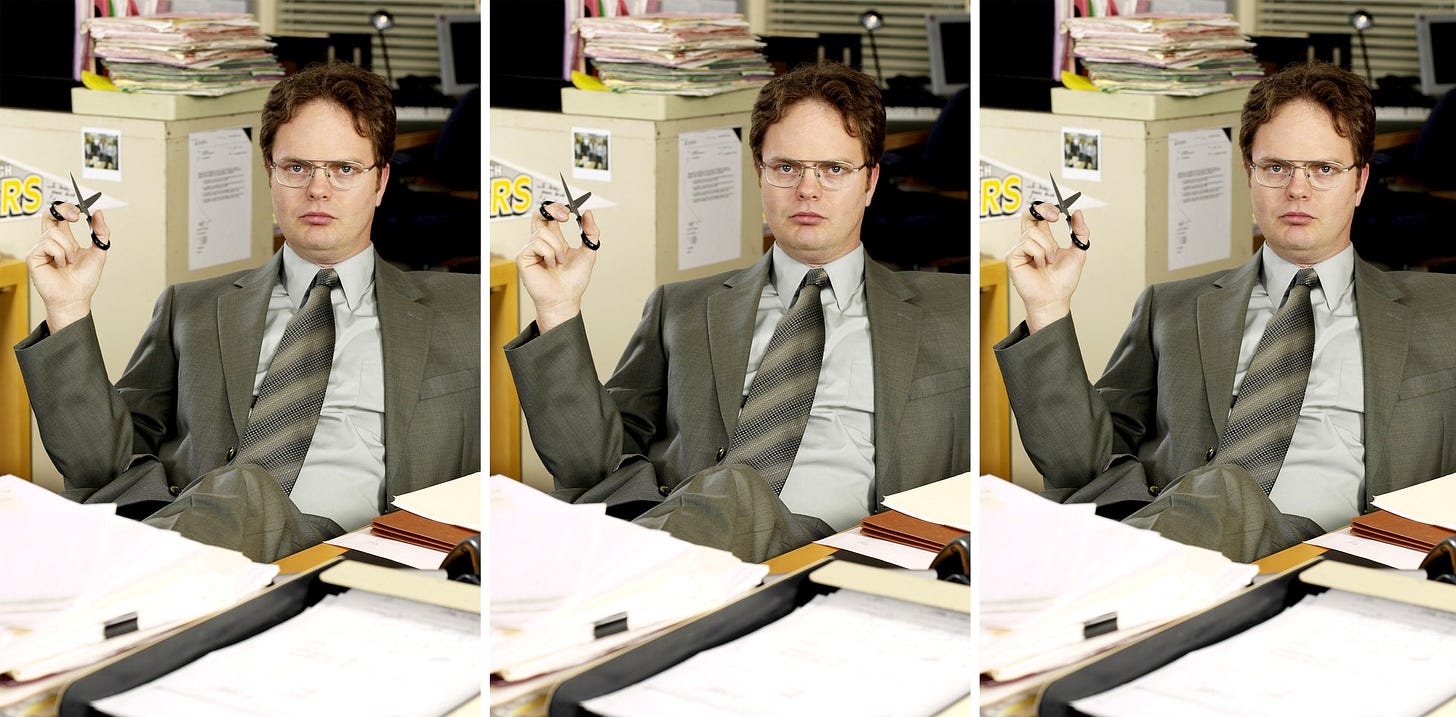 The Office' Warned Us About Dwight Schrute - The Atlantic
