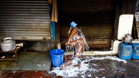 In India's Sultry Summer, Bucket Bathing Beats Indoor Showers | NCPR News