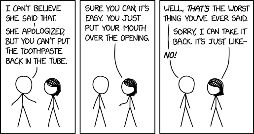 XKCD Comic on Twitter: "Toothpaste https://t.co/K2Ay80X7VR ...