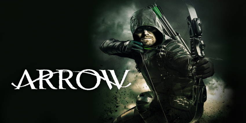 Arrow starring Stephen Amell, Katie Cassidy and Emily Bett Rickards. Click here to check it out.