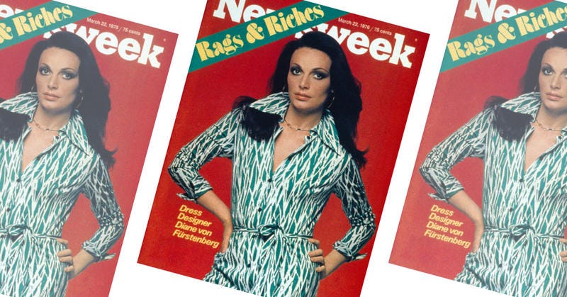 Diane von Furstenberg's Wrap Dress: '70s Disco-Ready Feminist Fashion