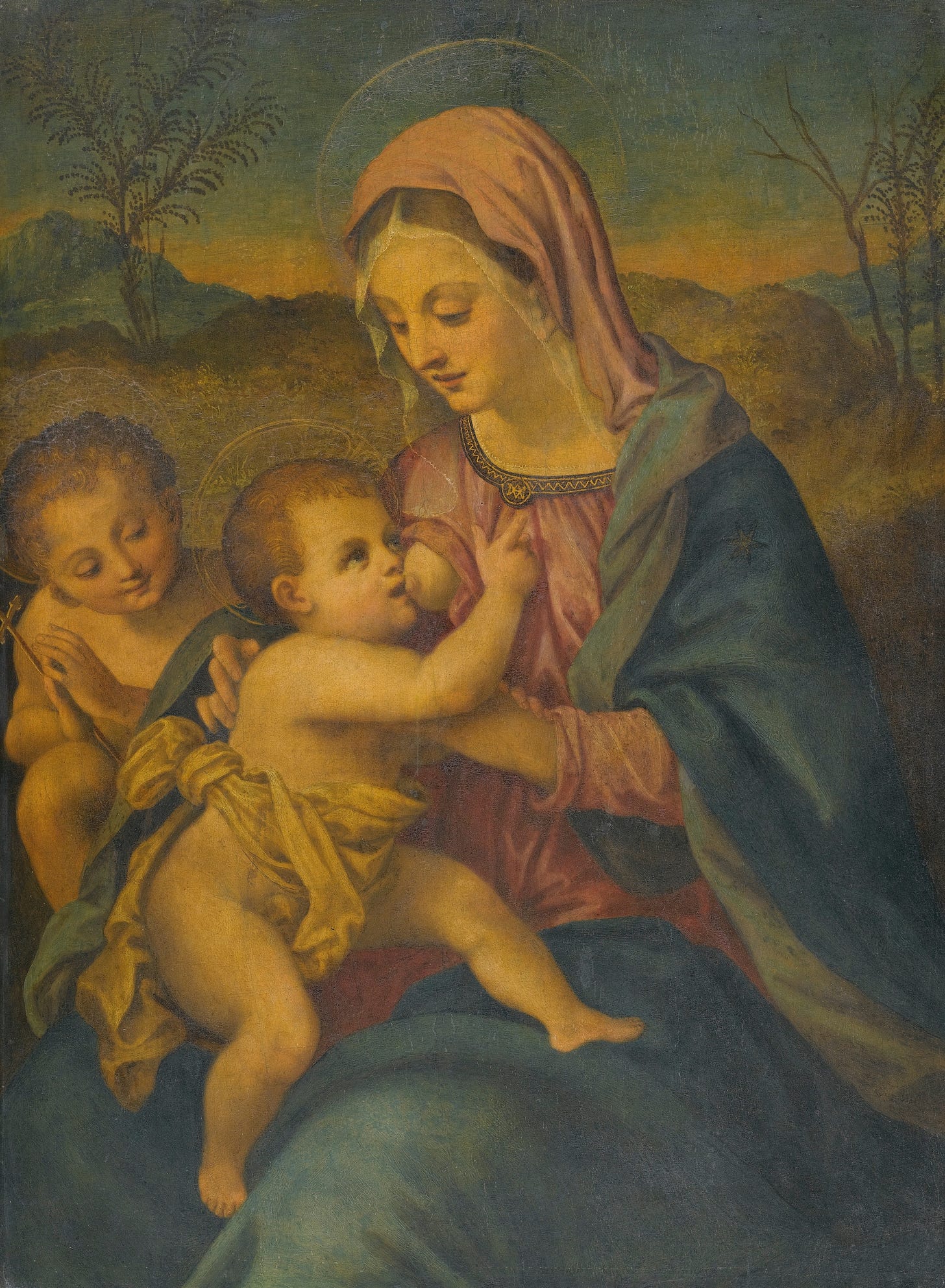 Madonna And Child (16th Century) by Florentine School