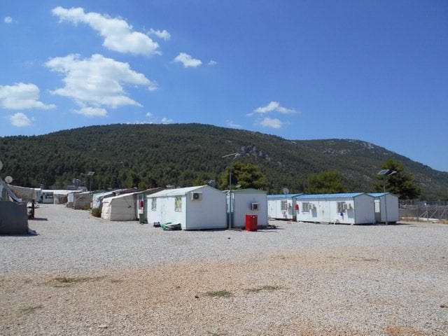Ritsona refugee camp, Greece. Photo submitted.