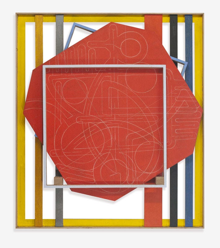 Andrew Lyght | Painting Structure B-130 (2018-2019) | Available for Sale |  Artsy