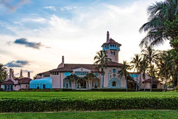 The Justice Department had subpoenaed security camera footage from former President Donald J. Trump’s Mar-a-Lago residence in Palm Beach, Fla.