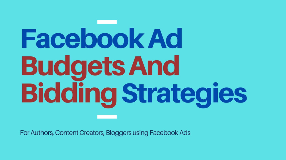 Facebook Ad Budgets And Bidding Strategies