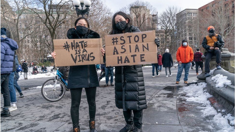 asian hate & Diversity Anti Asian