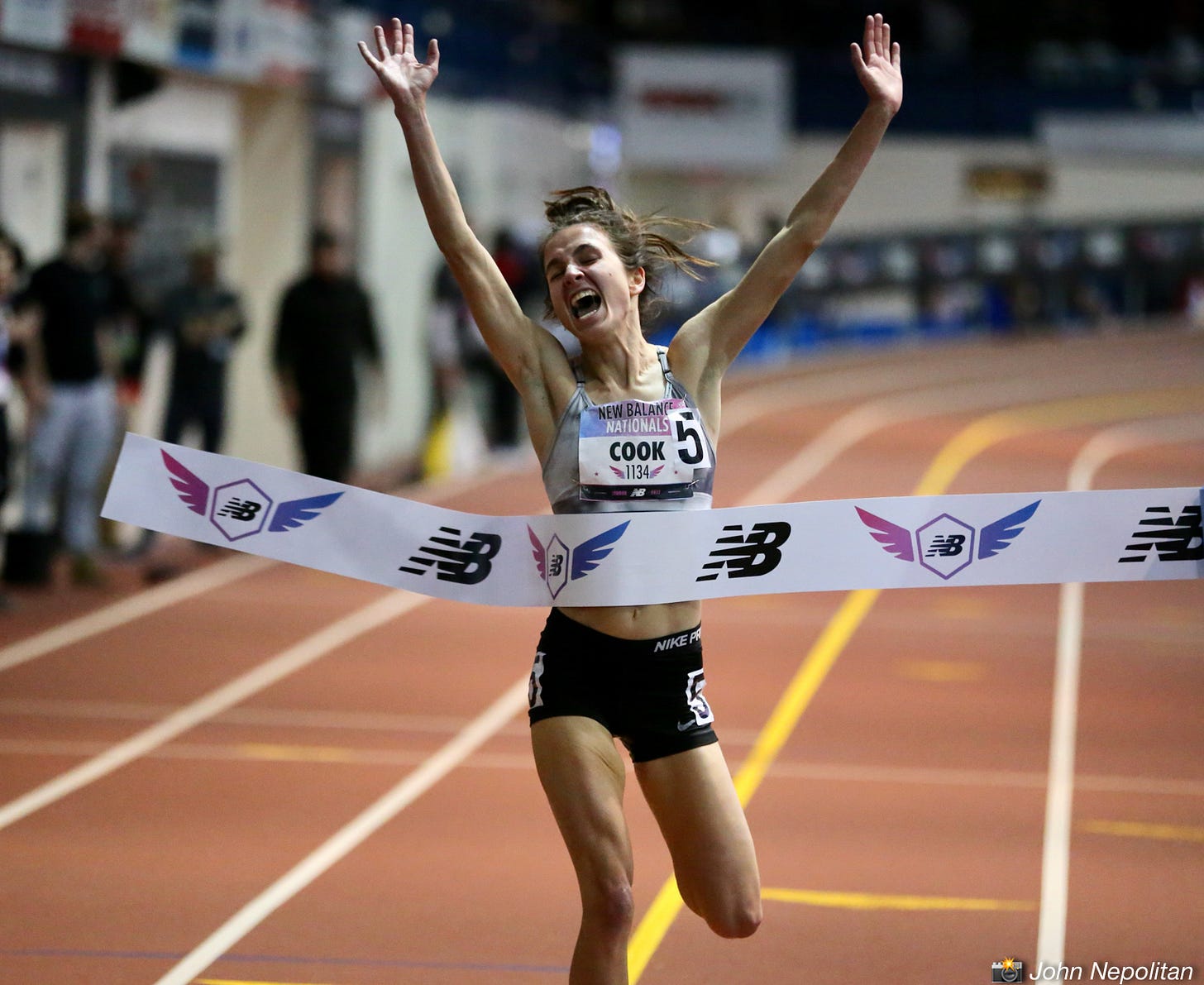 Natalie Cook breaks US high school and national U20 5000m record