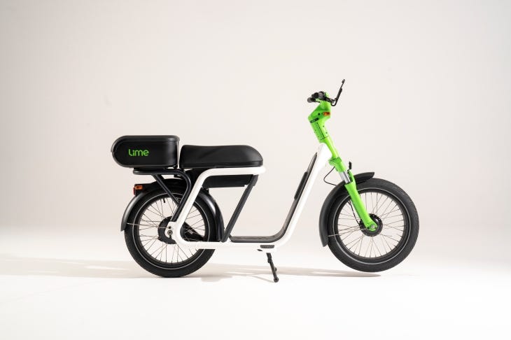 Lime new Citra e-bike