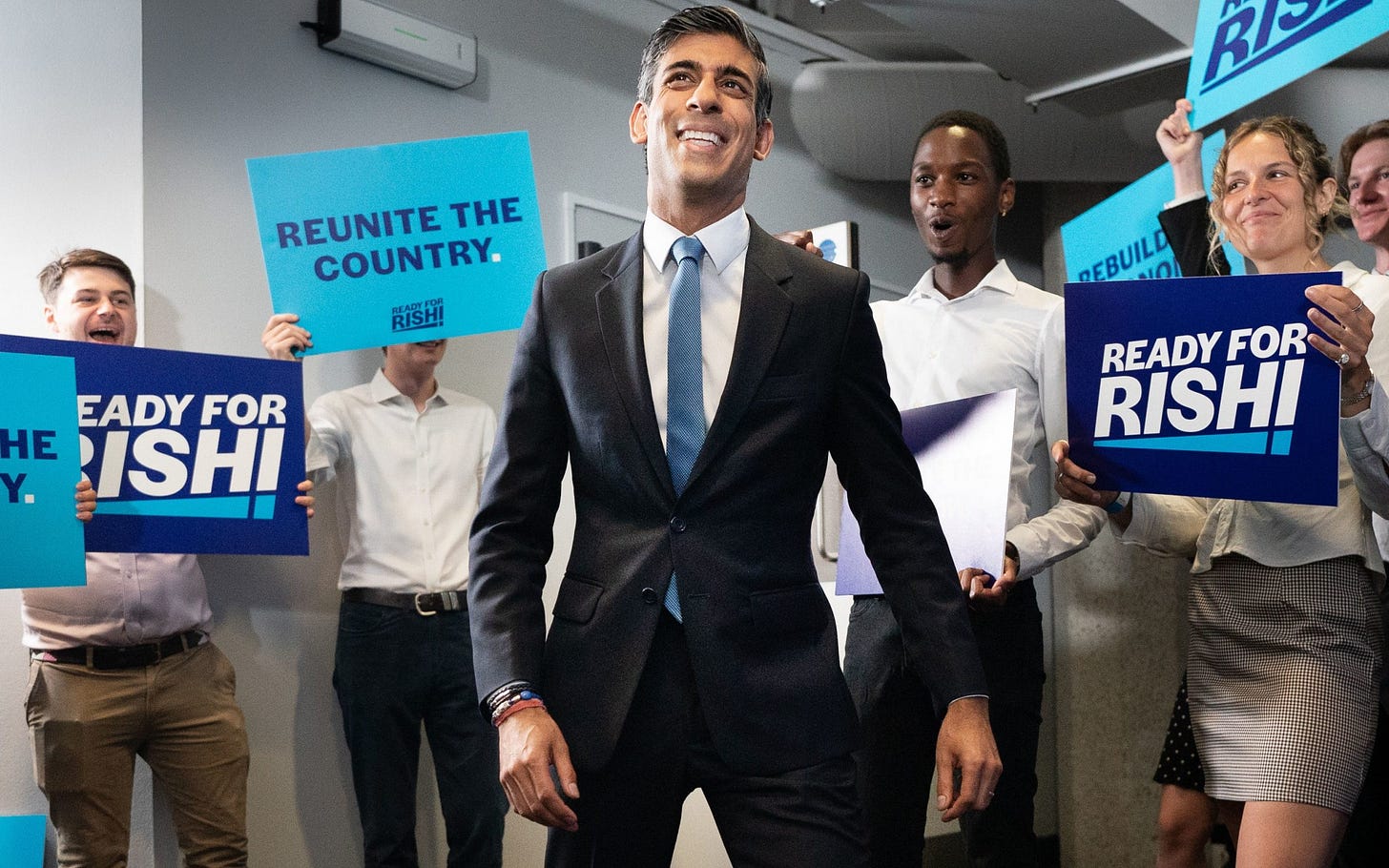 Behind the scenes of ultra-slick Team Rishi – the campaign with nearly 20  staff and a private chauffeur