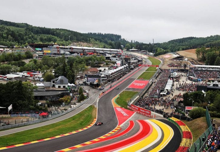 2022 Belgian Grand Prix - Qualifying results from Spa