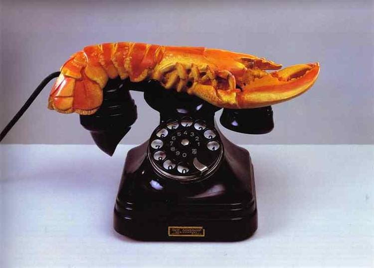 Lobster Telephone, 1938 - Salvador Dali
