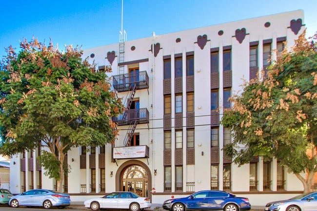 Echo Park Art Deco Apartment Building