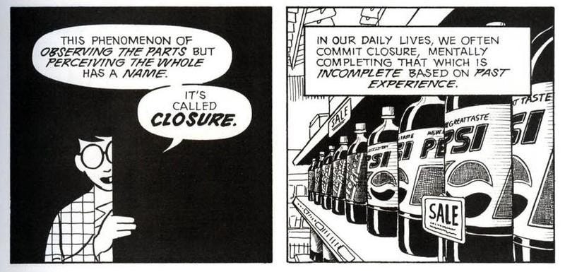 McCloud, Scott. Understanding Comics: the Invisible Art. Northampton: Kitchen Sink Press, 1993.