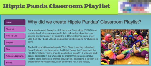 Hippie_Pandas_Classroom_Playlist