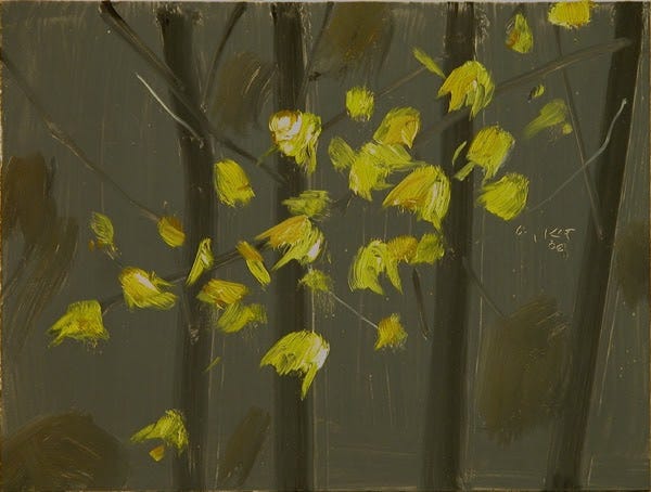 Alex Katz, ‘Yellow Leaves #5’, 2006, Rosenbaum Contemporary
