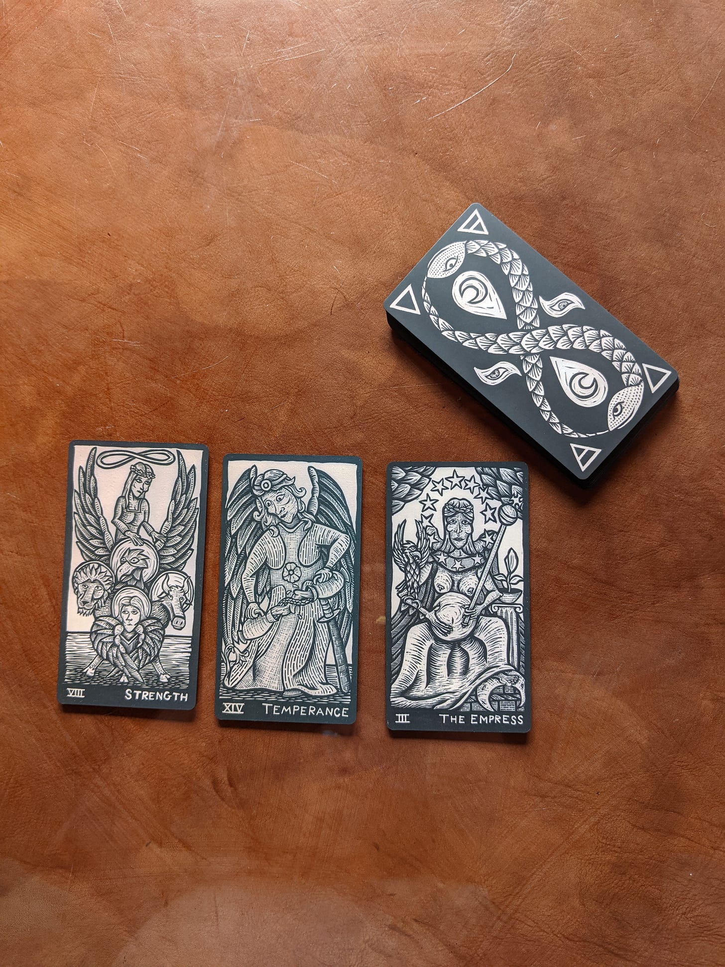 Three Card Open Tarot Spread
