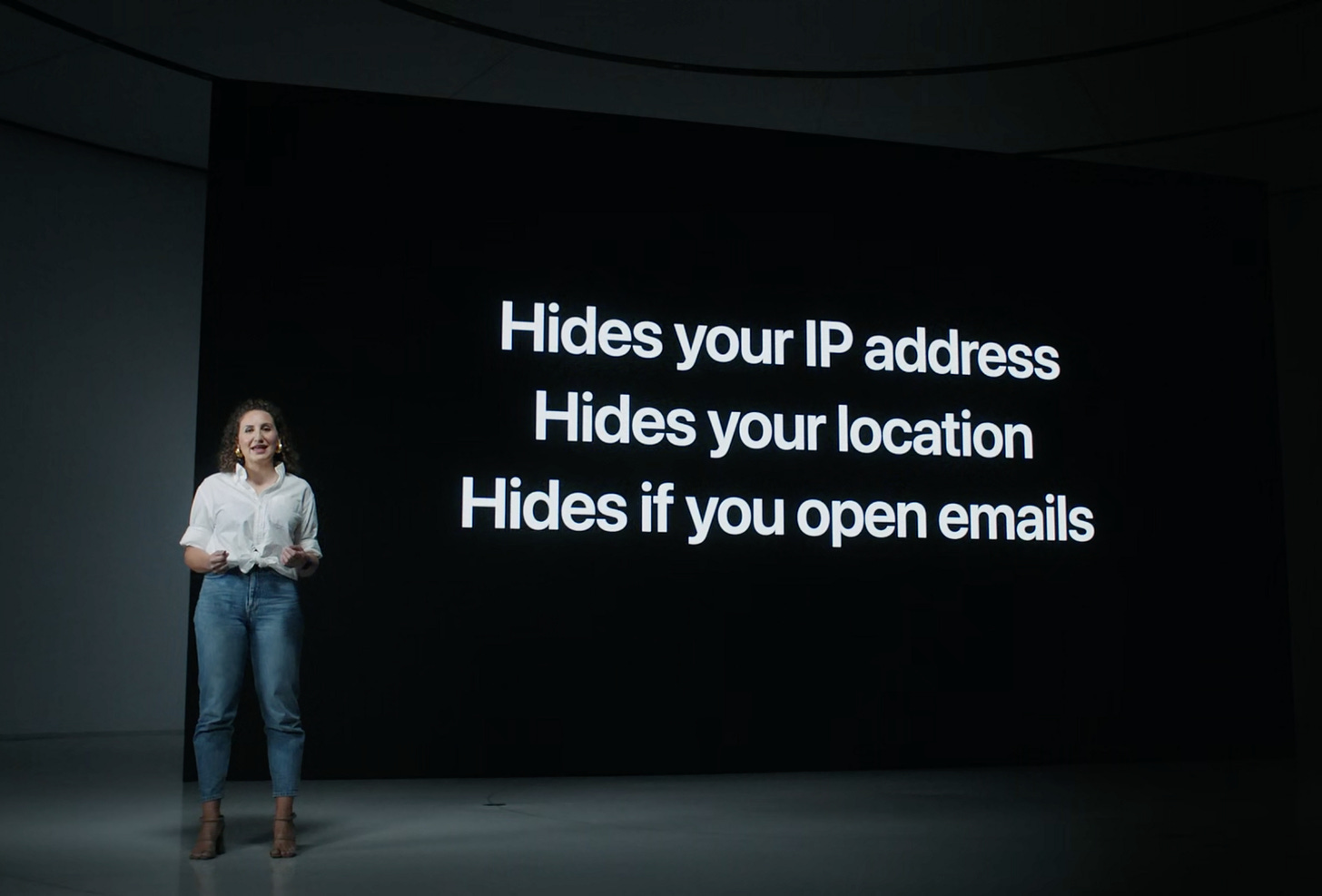 WWDC 2021 keynote: hide your ip address, location and open email activity