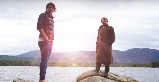 Elizabeth Pirie and Lewis Kinnaird in Brocken Spectre