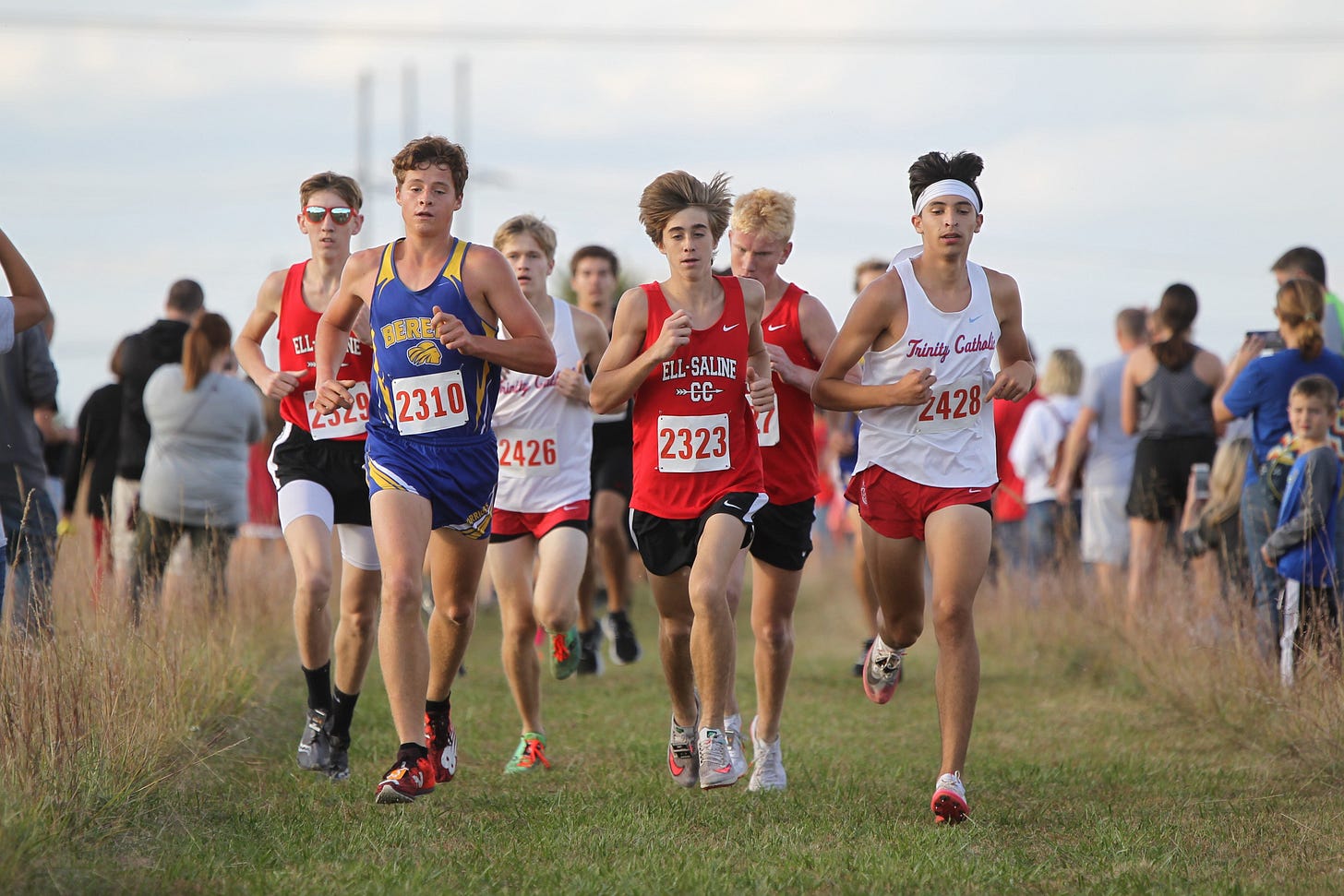 Reno County high school cross country teams at league meets