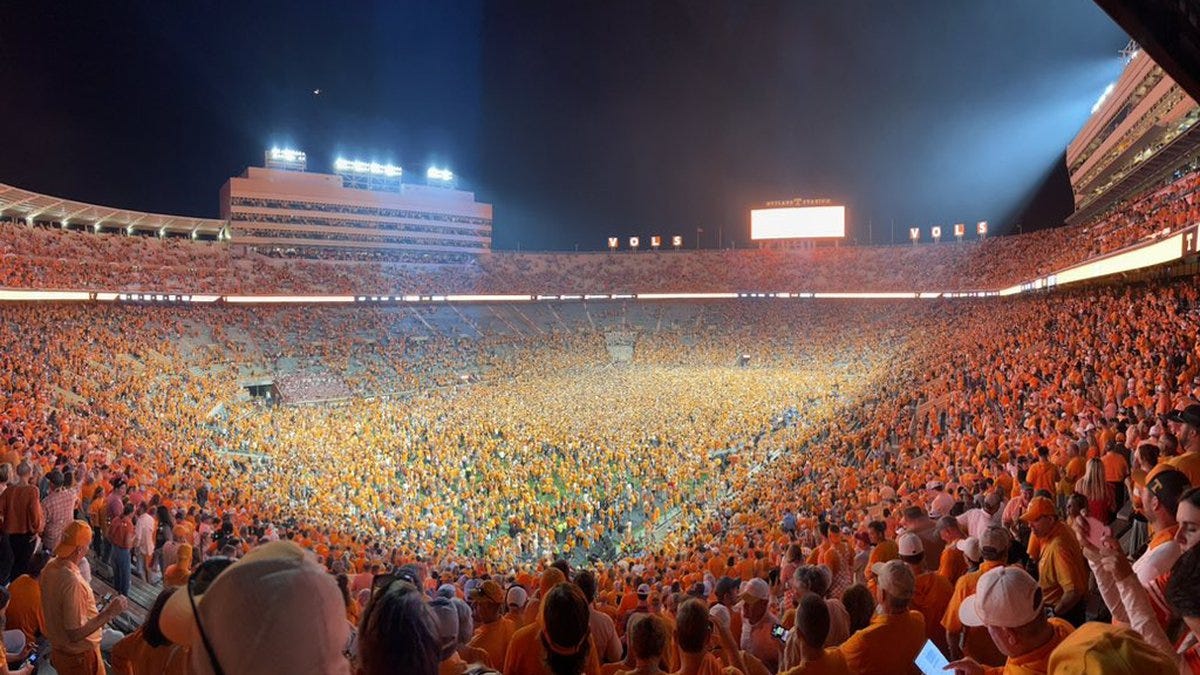 Tennessee fined $100K after fans storm field following win over Alabama
