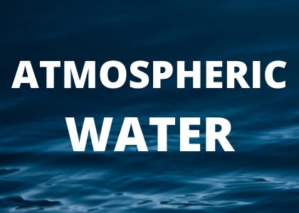 don't waste water podcast atmospheric water