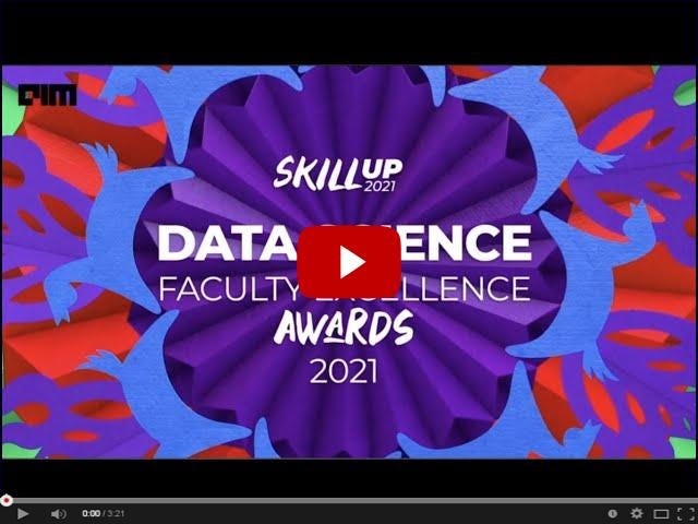 Skillup 2021 | Data Science Faculty Excellence Awards