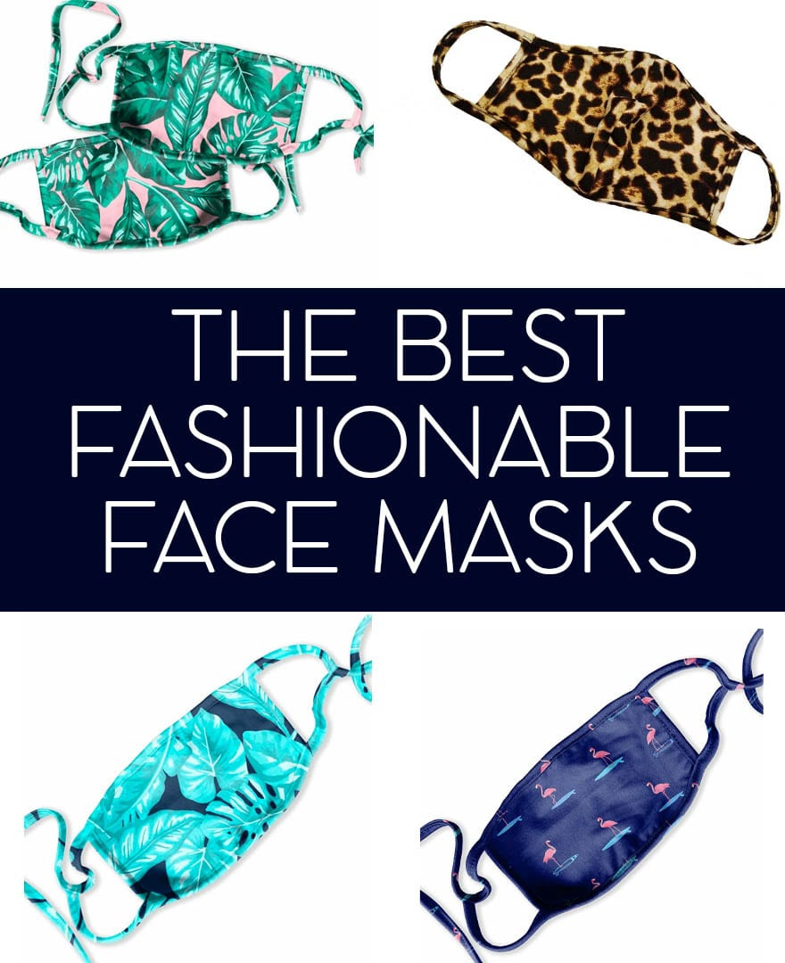 The Cutest Fashionable Face Masks for This Summer & for Travel ...