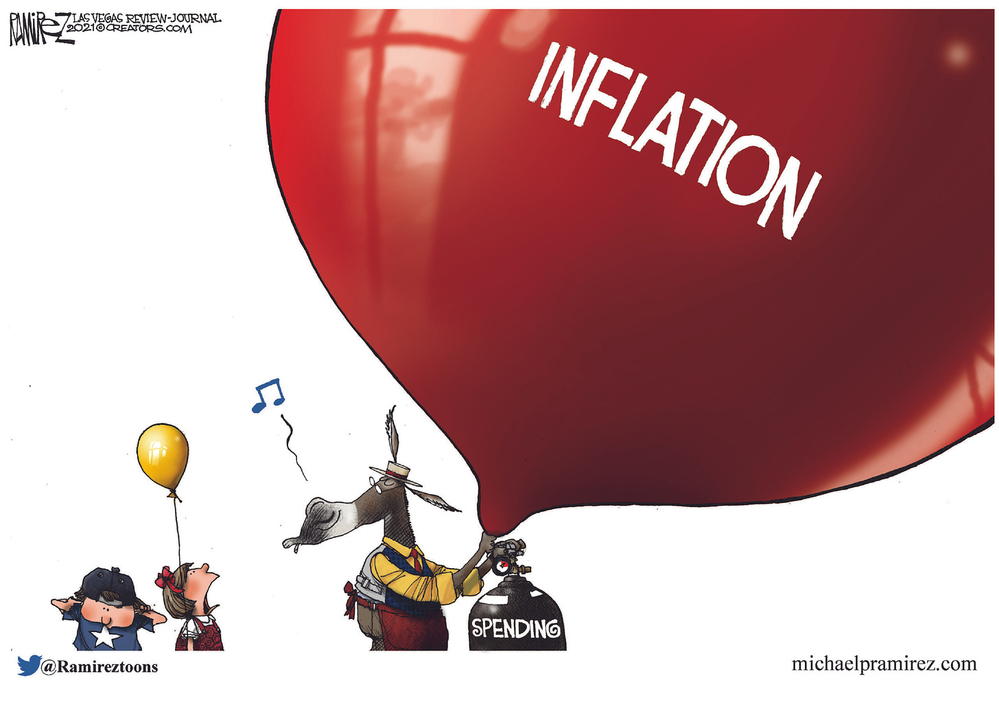 Editorial Cartoon – Inflation – The North State Journal