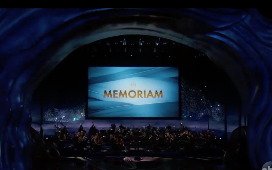Recapping The In Memoriam Segment For The 2019 Oscars | Oscars