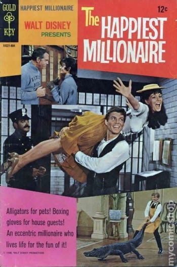 Comic book adaptation of The Happiest Millionaire
