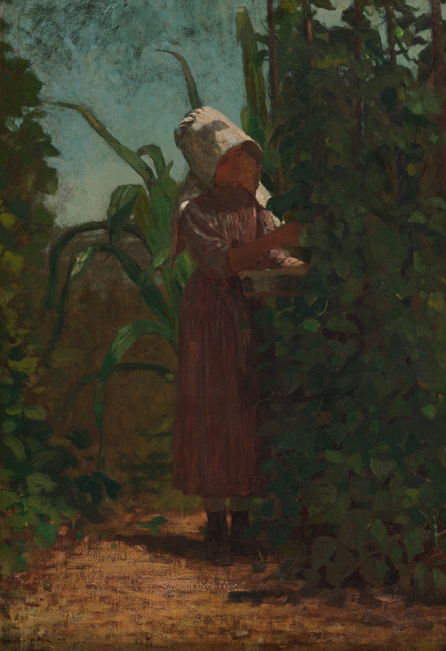 The Bean Picker (ca 1875)