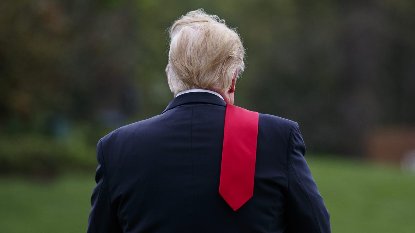 There's been a run on red neckties at the Trump Store — Quartz