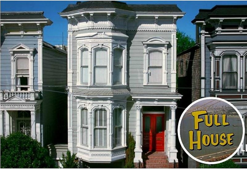 A picture of the house from the tv show Full House.